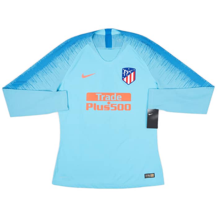 2018-19 Atletico Madrid Player Issue Away L/S Shirt Rodrigo #14 (L)