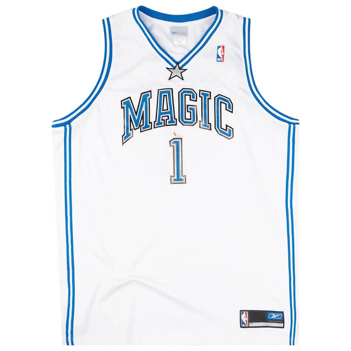 2003-04 Authentic Orlando Magic McGrady #1 Reebok Jersey (Home) XXL