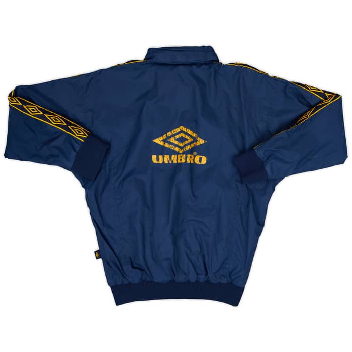 1996-97 Nottingham Forest Umbro Hooded Drill Top - 5/10 - (S)