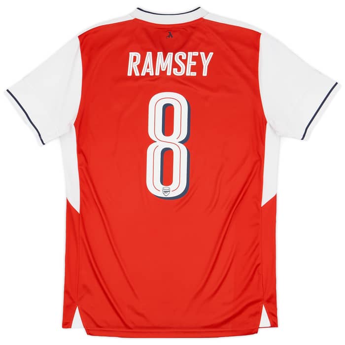 2016-17 Arsenal Home Shirt Ramsey #8 - 8/10 - (L)