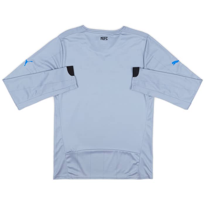2014-15 Newcastle Player Issue Away L/S Shirt (M)