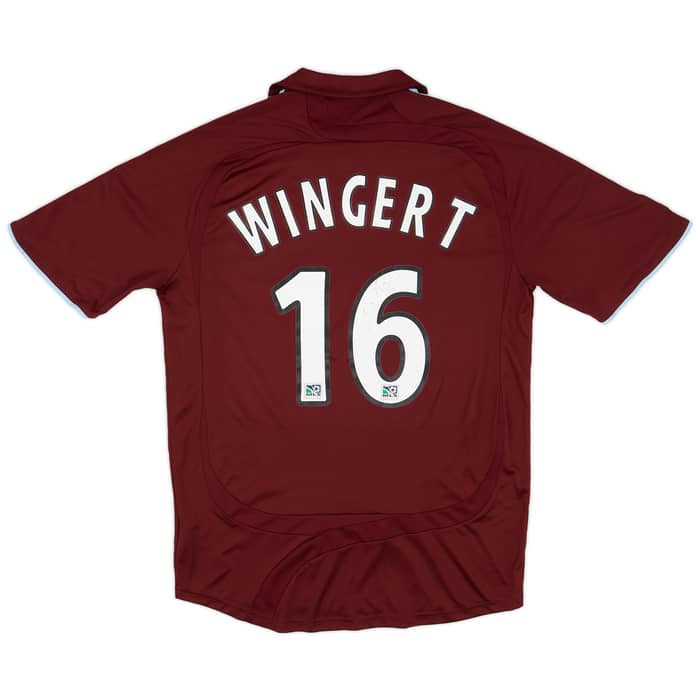 2007-08 Colorado Rapids Match Issue Signed Home Shirt Wingert #16