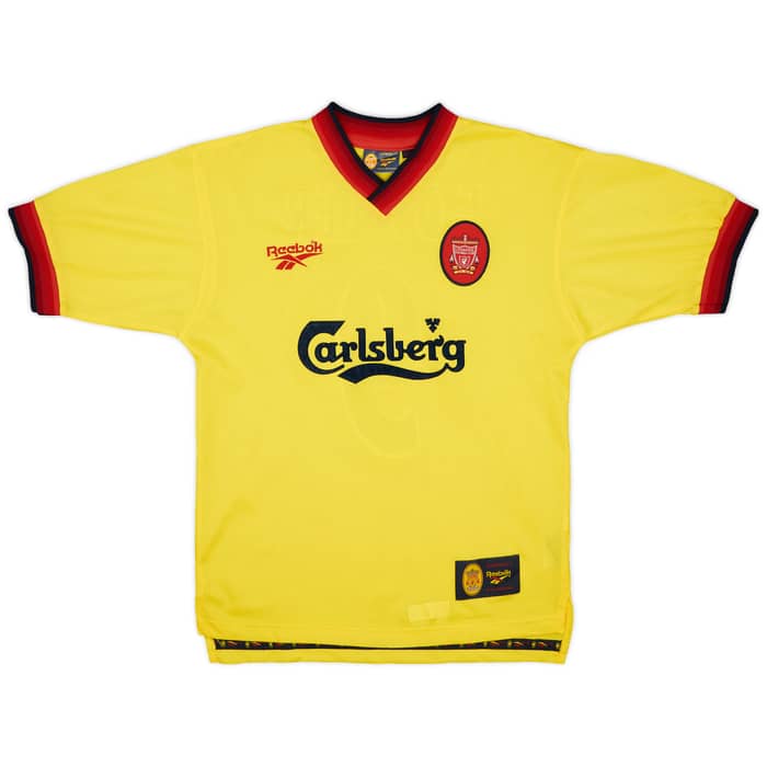 1997-99 Liverpool Away Shirt Fowler #9 - 10/10 - (S)