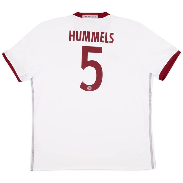 2016-17 Bayern Munich Third Shirt Hummels #5 (XL)
