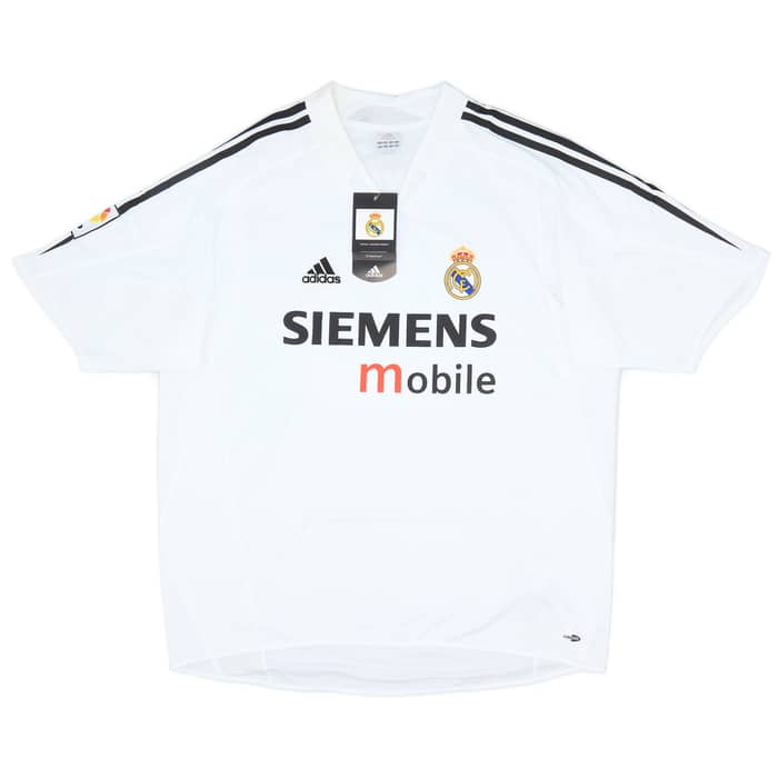 2004-05 Real Madrid Home Shirt Beckham #23 (XL)