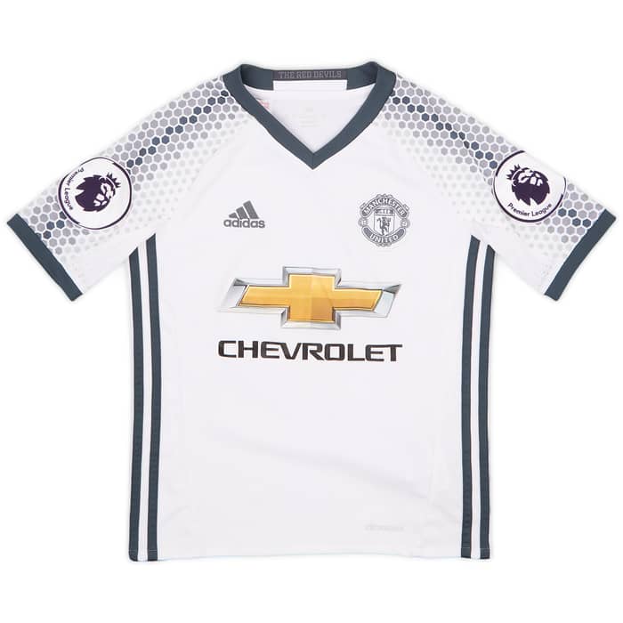 2016-17 Manchester United Third Shirt Pogba #6 - 7/10 - (S.Boys)