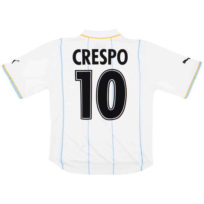 2001-02 Lazio European Home Shirt Crespo #10 - 7/10 - (S)