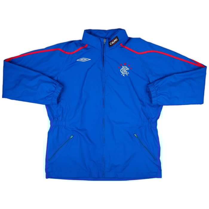 2006-07 Rangers Umbro Hooded Rain Jacket - 7/10 - (XL)
