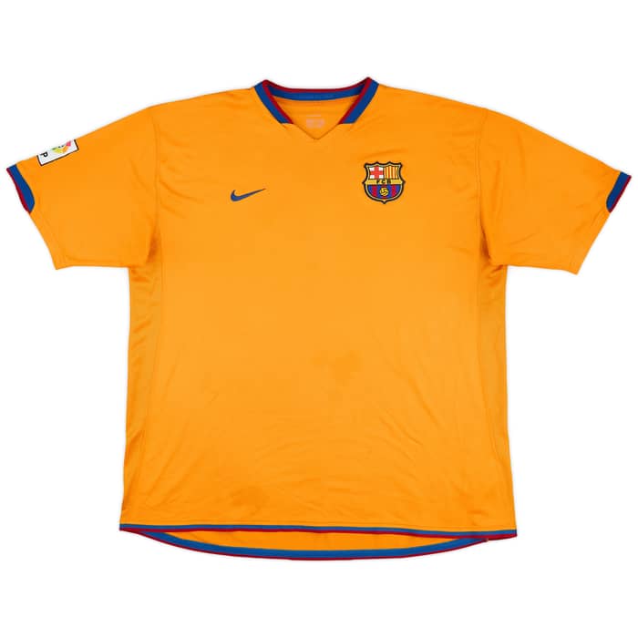 2006-08 Barcelona Away Shirt Messi #19 - 5/10 - (XXL)