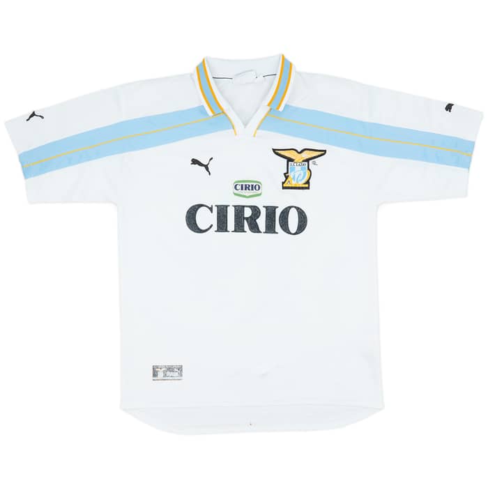 1999-00 Lazio Centenary Home Shirt Nesta #13 - 6/10 - (XL)