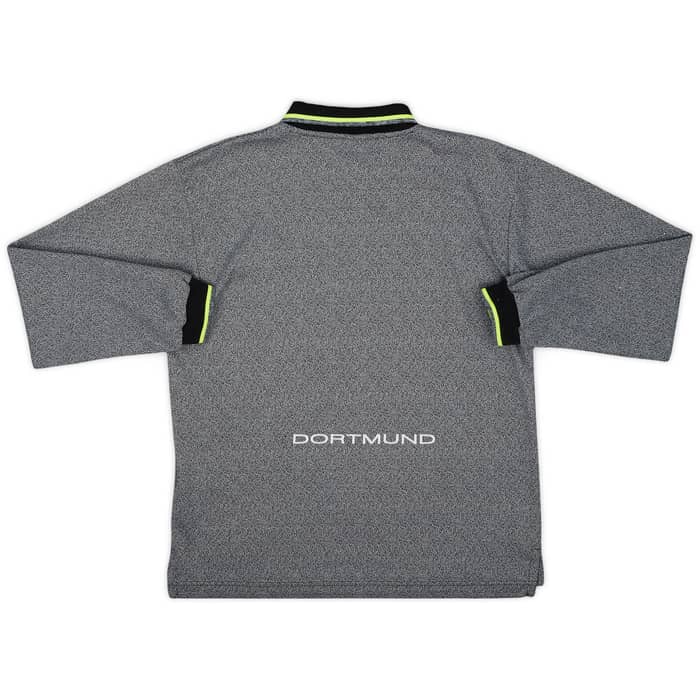 1997-98 Borussia Dortmund Away L/S Shirt - 7/10 - (XL.Boys)