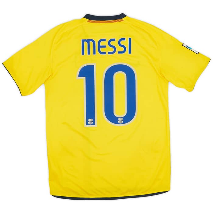 2008-10 Barcelona Away Shirt Messi #10 - 8/10 - (S)