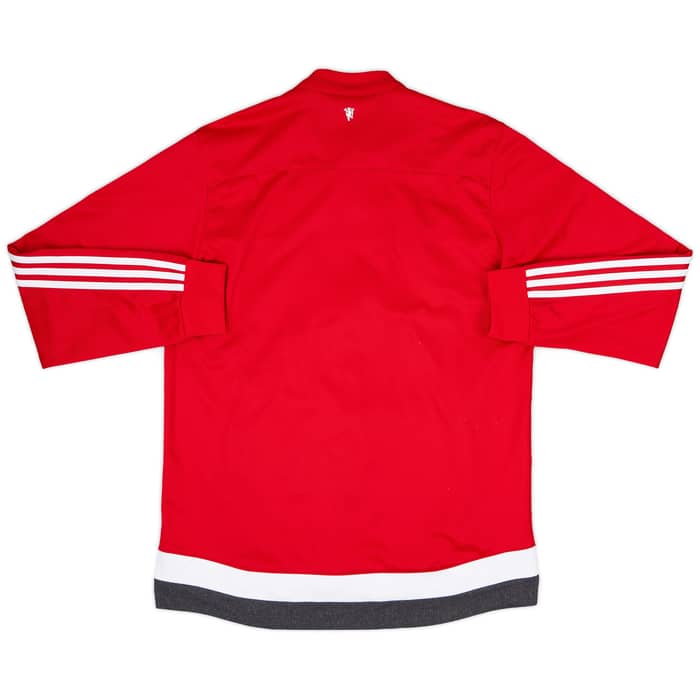 2015-16 Manchester United adidas Track Jacket - 7/10 - (L)