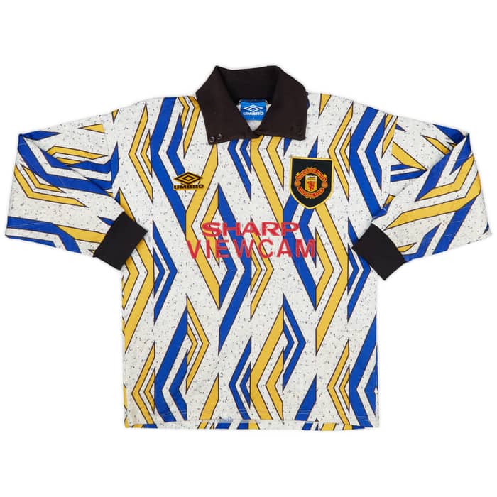 1993-94 Manchester United GK Shirt Schmeichel #1 - 8/10 - (S)