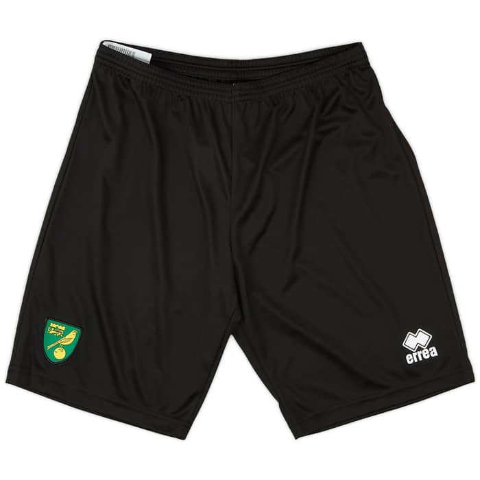 2014-15 Norwich Errea Training Shorts - As New