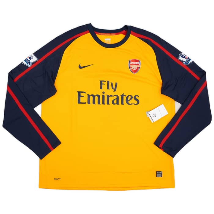 2008-09 Arsenal Away L/S Shirt Rosicky #7 (XXL)