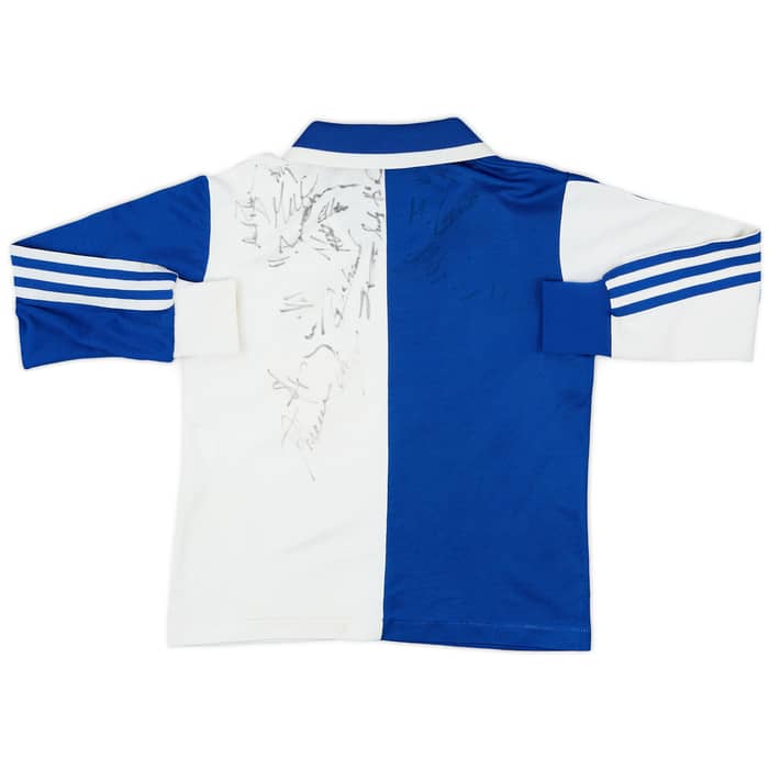 1985-91 Grasshoppers Signed Home L/S Shirt - 6/10 - (XS)