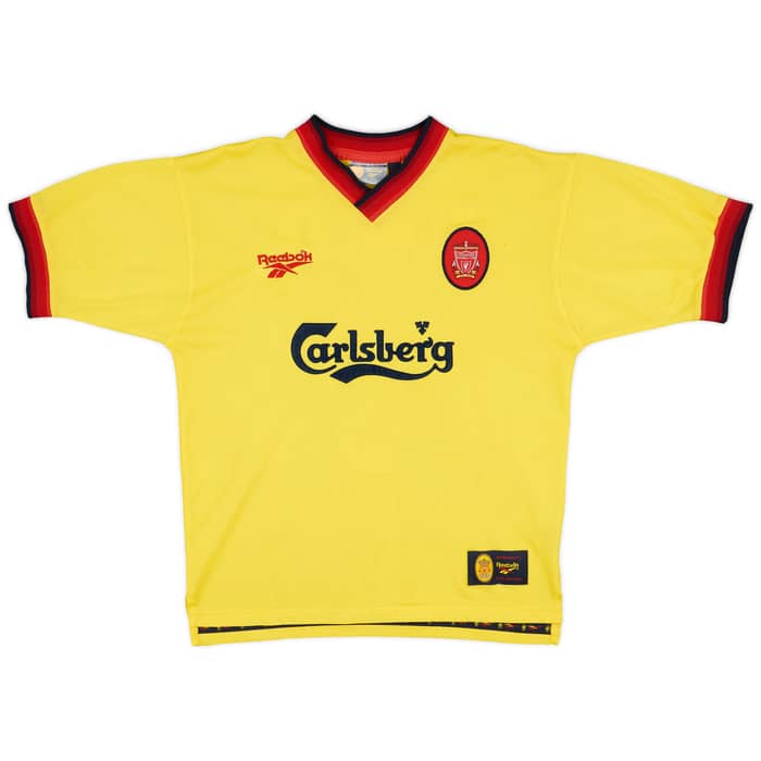 1997-99 Liverpool Away Shirt Fowler #9 - 8/10 - (M)