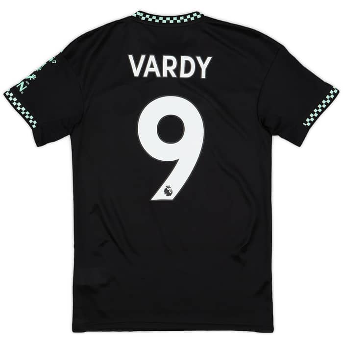 2022-23 Leicester Away Shirt Vardy #9 - 9/10 - (XS)