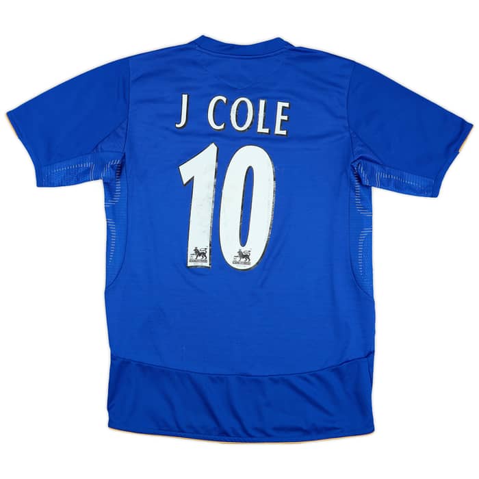 2005-06 Chelsea Centenary Home Shirt J.Cole #10 - 5/10 - (S)