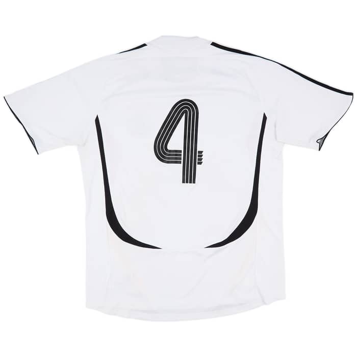 2005-07 Germany Home Shirt #4 - 5/10 - (XL)