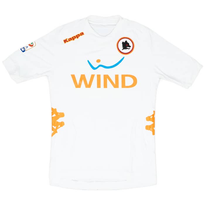 2011-12 Roma Match Issue Away Shirt #13