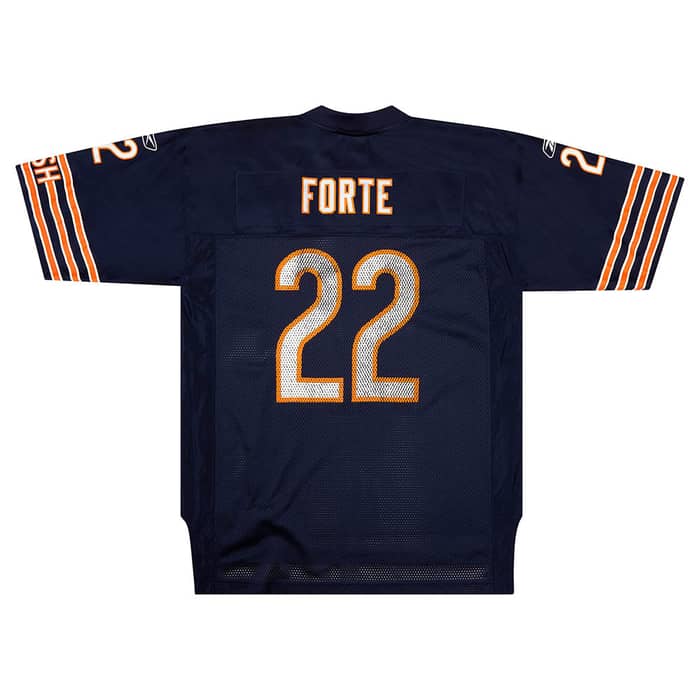 2008 Chicago Bears Forte #22 Reebok On Field Jersey (Home) L