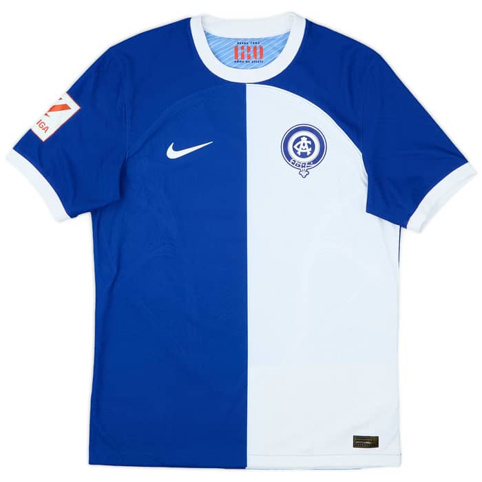 2023-24 Atletico Madrid Authentic Away Shirt Memphis #9 - 10/10 - (M)