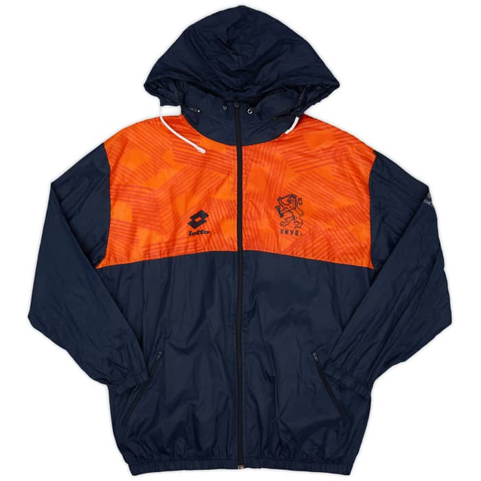 1992-93 Netherlands Lotto Track Jacket - 8/10 - (XXL)