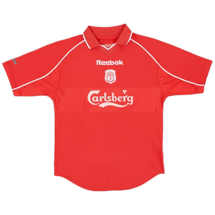 2000-02 Liverpool Home Shirt Owen #10 - 6/10 - (XL.Boys)