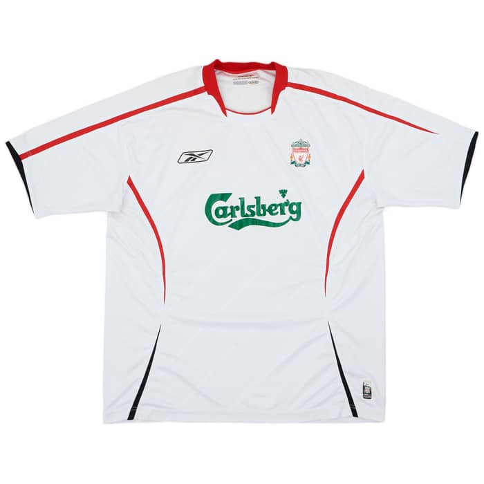 2005-06 Liverpool Away Shirt Fowler #11 - 5/10 - (XL)