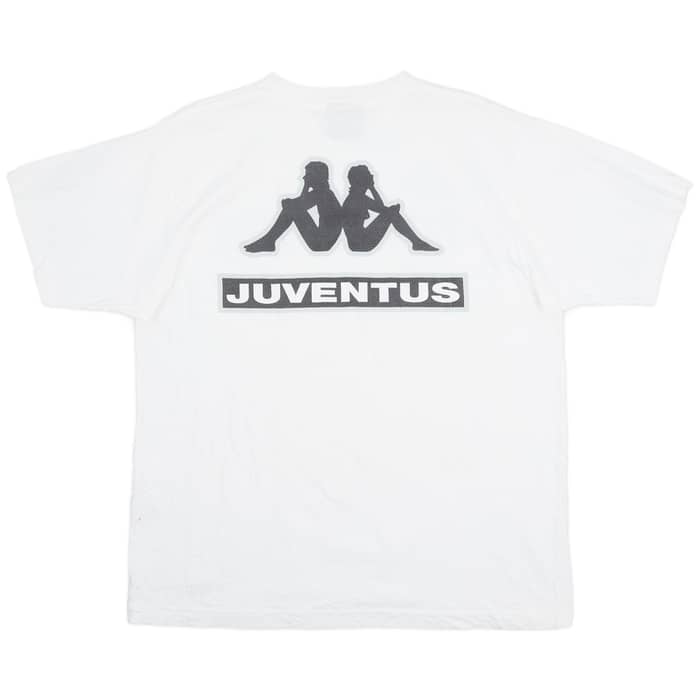 1998-99 Juventus Kappa Cotton Tee - 8/10 - (XL)