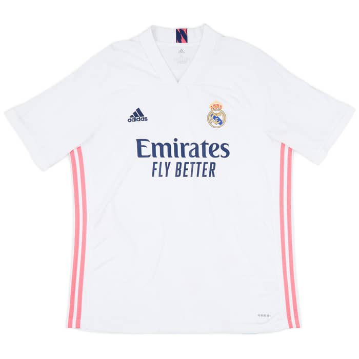 2020-21 Real Madrid Home Shirt Sergio Ramos #4 - 8/10 - (XL)