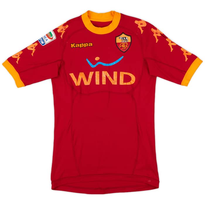 2010-11 Roma Home Shirt Totti #10 - 5/10 - (XS)