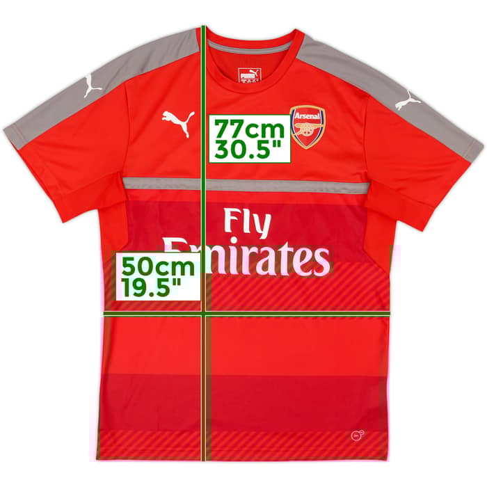 2015-16 Arsenal Puma Training Shirt - 9/10 - (L)