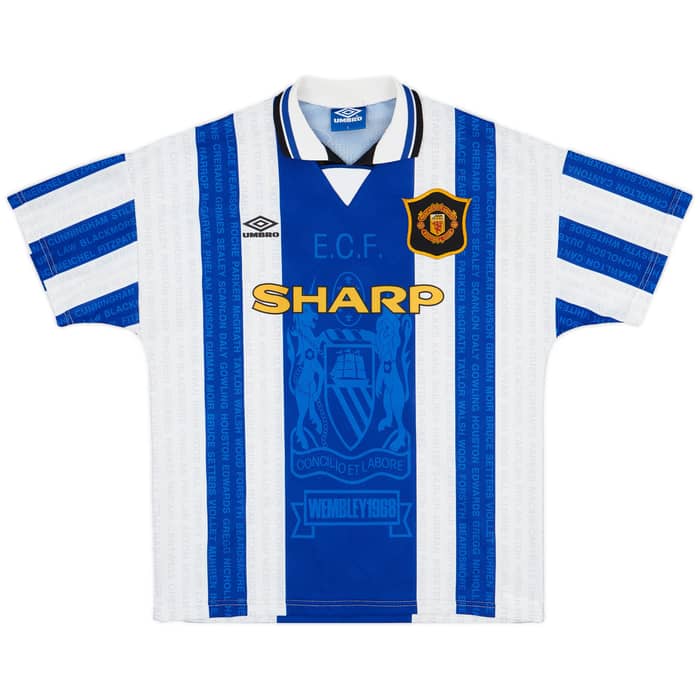 1994-96 Manchester United Third Shirt Cantona #7 - 10/10 - (L)