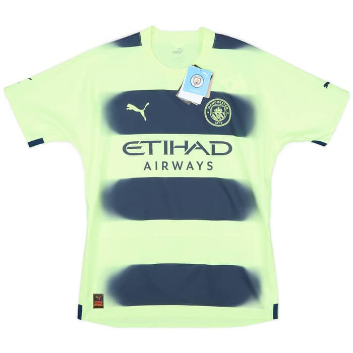 2022-23 Manchester City Player Issue Third Shirt Haaland #9 (M)