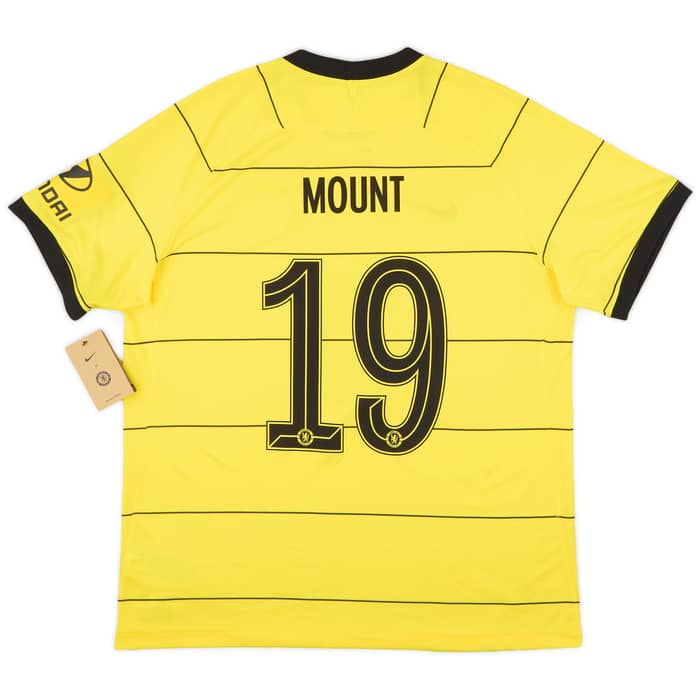 2021-22 Chelsea Away Shirt Mount #19 (XL)