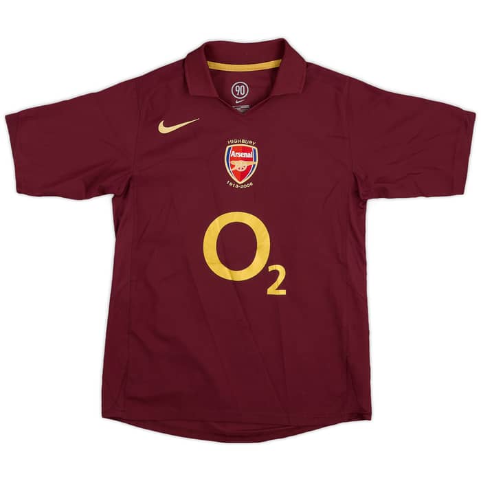 2005-06 Arsenal Home Shirt - 4/10 - (M.Boys)