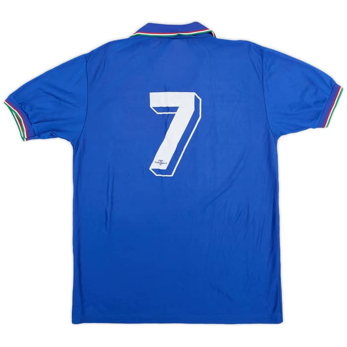 1986-88 Italy Home Shirt #7 - 7/10 - (XL)