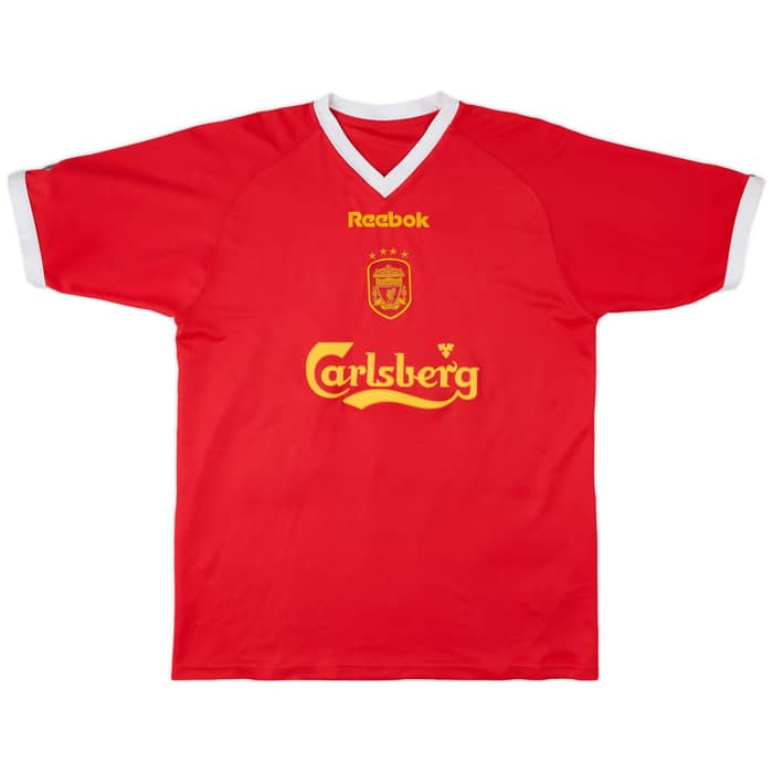 2001-03 Liverpool CL Shirt Owen #10 - 8/10 - (L)