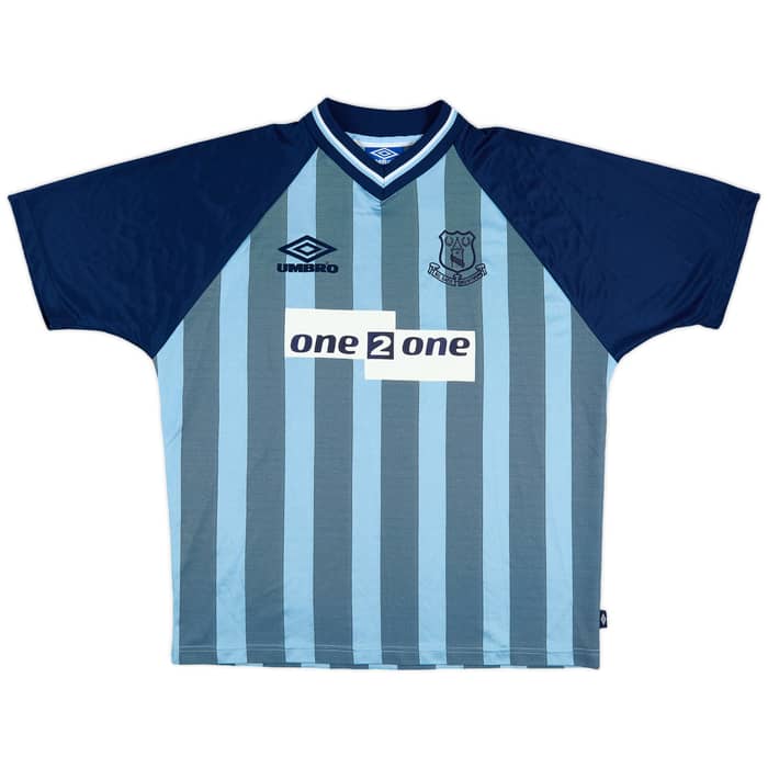 1998-99 Everton Umbro Training Shirt - 8/10 - (XL)