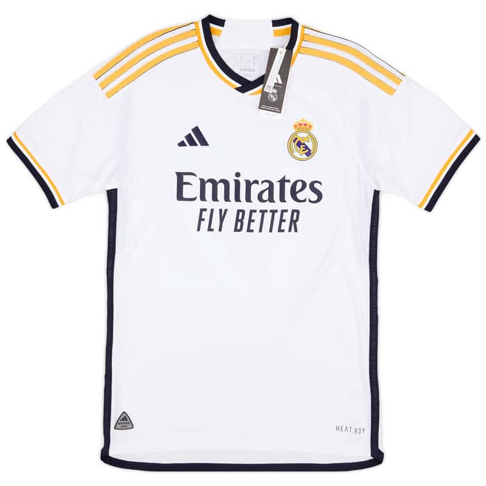 2023-24 Real Madrid Authentic Home Shirt Camavinga #12 - 9/10 - (XXL)