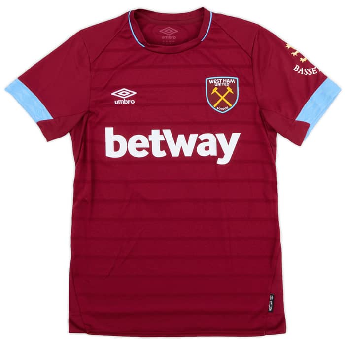 2018-19 West Ham Match Issue Home Shirt #15 (Fredericks)