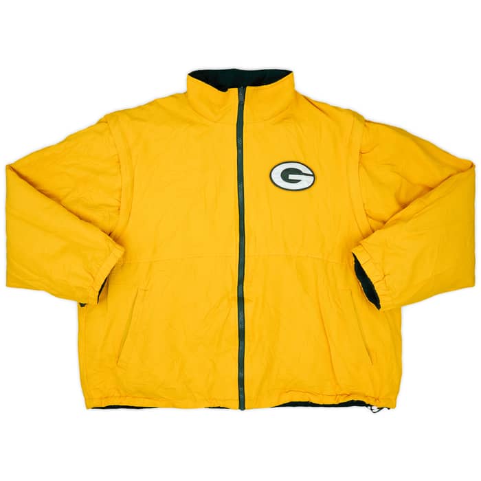 2000s Green Bay Packers NFL Reversible Fleece Jacket - 9/10 - (XL)