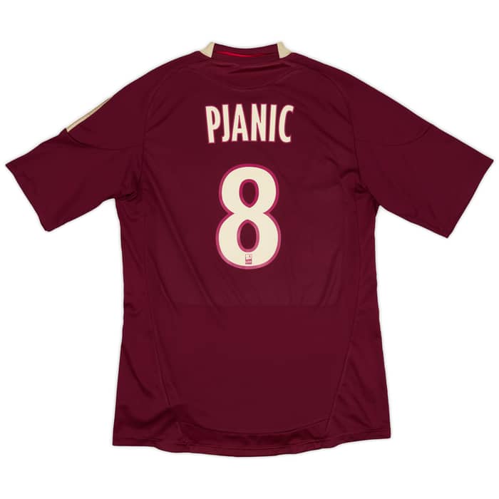 2010-11 Lyon Away Shirt Pjanic #8 - 6/10 - (M)