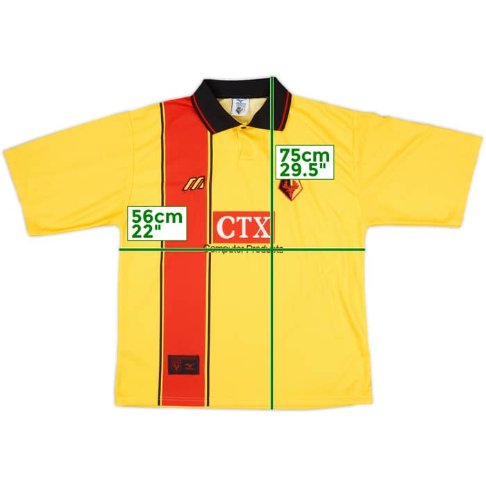 1997-98 Watford Home Shirt - 9/10 - (L)