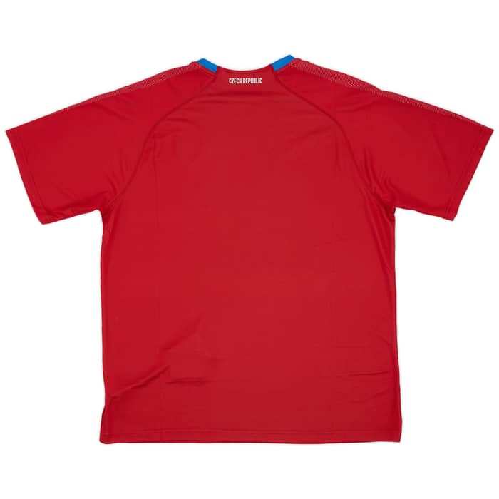 2018 Czech Republic Home Shirt (XXL)