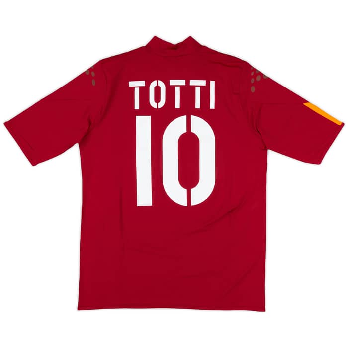 2004-05 Roma Home Shirt Totti #10 (L)