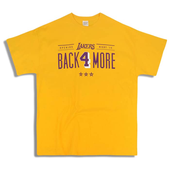 2014 LA Lakers Scott #4 Opening Night Tee XL